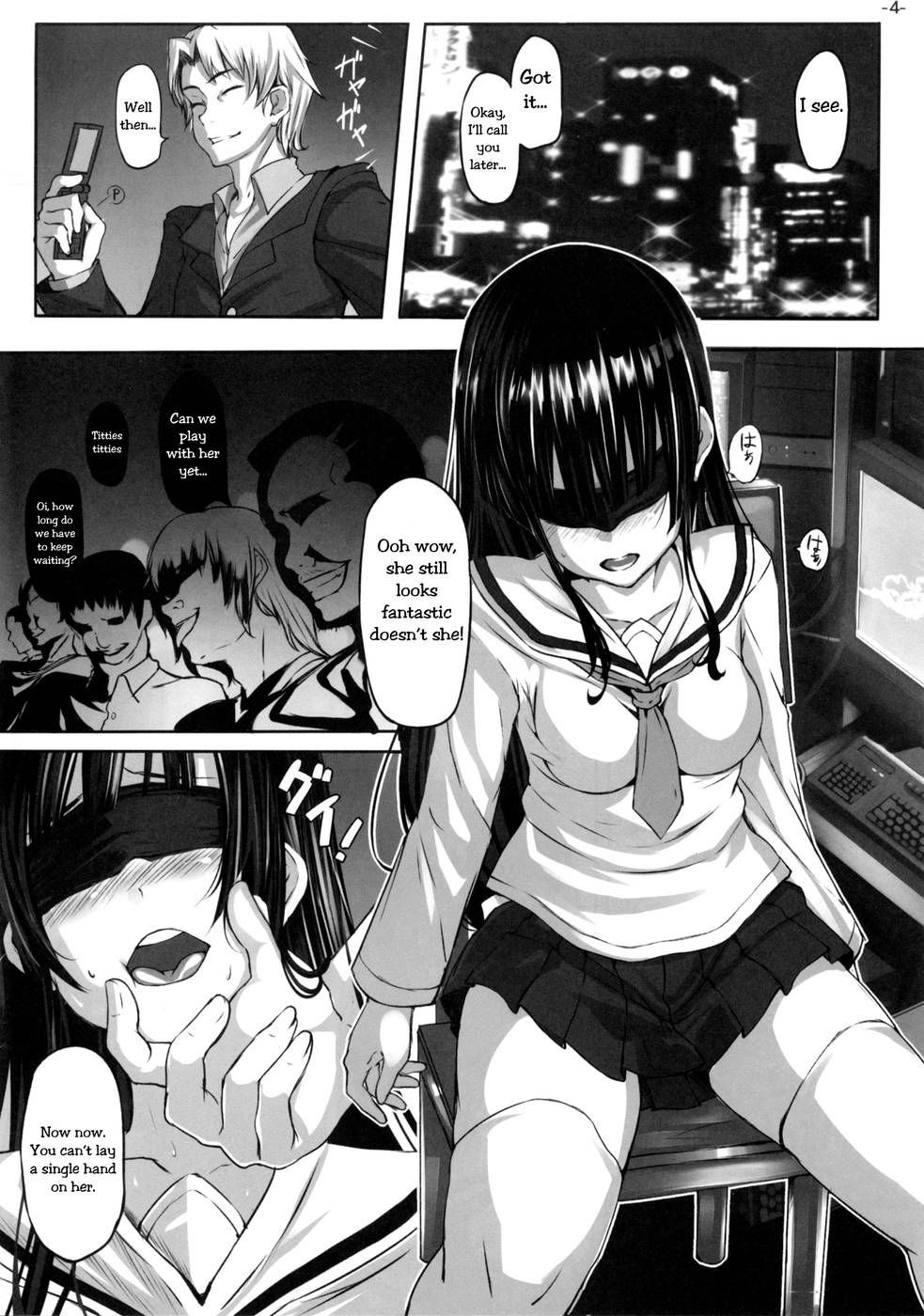 Hentai Manga Comic-Ume Ichirin-Read-4
